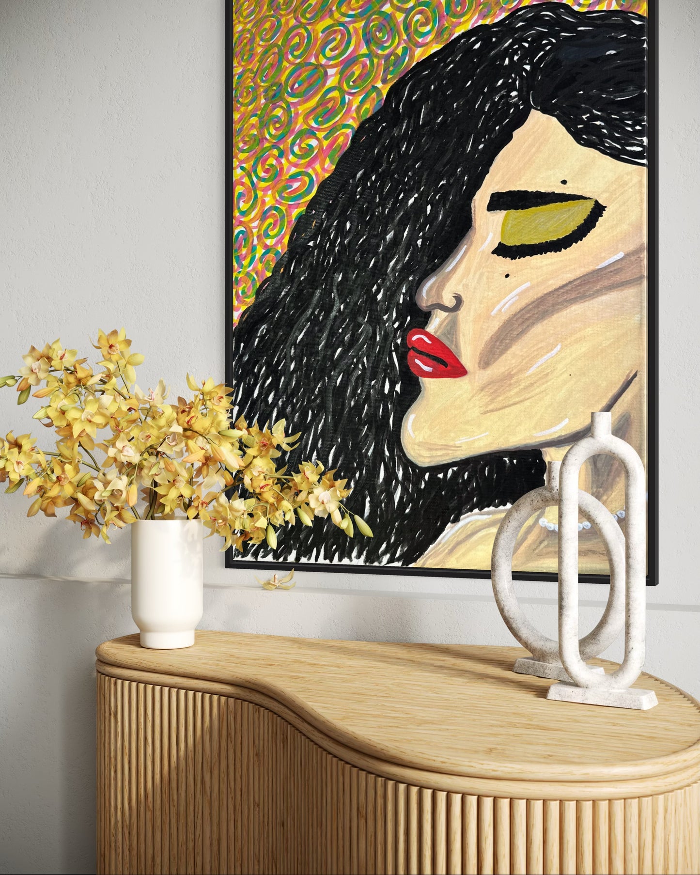 “Jasmine” – One Of A Kind, Original Artwork