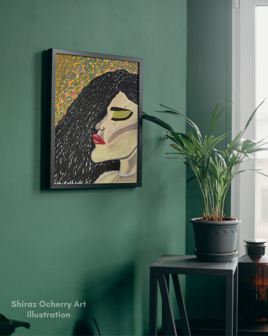 “Jasmine” – One Of A Kind, Original Artwork